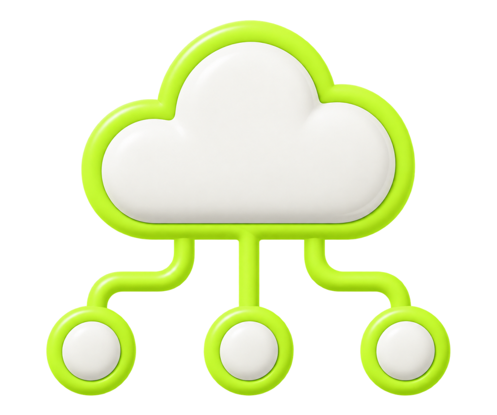 Cloud and API Integration Icon